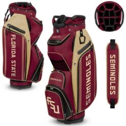 Team Effort NCAA Bucket III Cooler Cart Bag 37 Team Effort NCAA Bucket III Cooler Cart Bag -Famous Golf Shop team effort ncaa bucket 3 cooler cart bag florida state seminoles itempicture