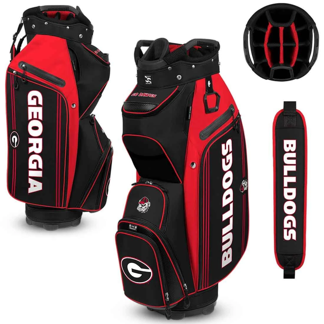 Team Effort NCAA Bucket III Cooler Cart Bag 19 Team Effort NCAA Bucket III Cooler Cart Bag - Image 19