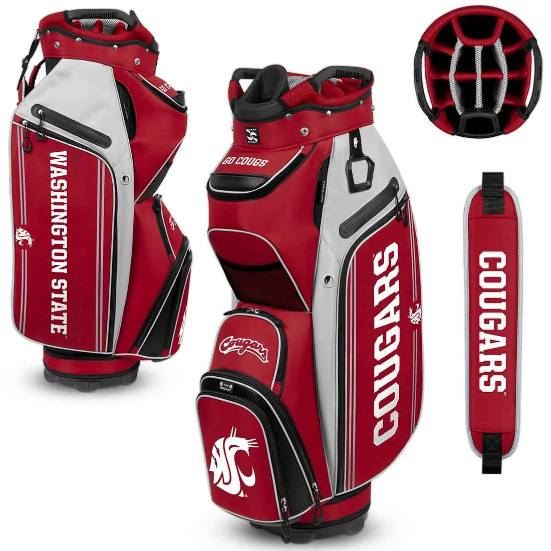 Team Effort NCAA Bucket III Cooler Cart Bag 3 Team Effort NCAA Bucket III Cooler Cart Bag - Image 3