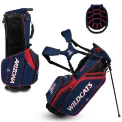 Team Effort NCAA Caddie Carry Hybrid Bag -Famous Golf Shop team effort ncaa caddie carry hybrid bag arizona wildcats itempicture