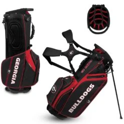 Team Effort NCAA Caddie Carry Hybrid Bag -Famous Golf Shop team effort ncaa caddie carry hybrid bag georgia bulldogs itempicture