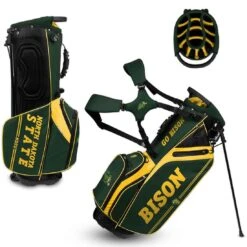 Team Effort NCAA Caddie Carry Hybrid Bag -Famous Golf Shop team effort ncaa caddie carry hybrid bag north dakota state bison itempicture