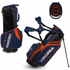 Team Effort NCAA Caddie Carry Hybrid Bag -Famous Golf Shop team effort ncaa caddie carry hybrid bag virginia cavaliers itempicture