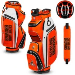 Team Effort NFL Bucket III Cooler Cart Bag -Famous Golf Shop team effort nfl bucket 3 cooler cart bag cleveland browns itempicture
