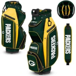 Team Effort NFL Bucket III Cooler Cart Bag -Famous Golf Shop team effort nfl bucket 3 cooler cart bag green bay packers itempicture