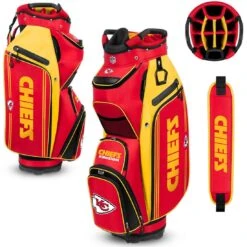 Team Effort NFL Bucket III Cooler Cart Bag -Famous Golf Shop team effort nfl bucket 3 cooler cart bag kansas city chiefs itempicture
