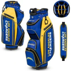 Team Effort NFL Bucket III Cooler Cart Bag -Famous Golf Shop team effort nfl bucket 3 cooler cart bag los angeles chargers itempicture