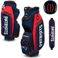Team Effort NFL Bucket III Cooler Cart Bag -Famous Golf Shop team effort nfl bucket 3 cooler cart bag new england patriots itempicture