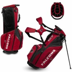 Team Effort NFL Caddie Carry Hybrid Bag -Famous Golf Shop team effort nfl caddie carry hybrid bag atlanta falcons itempicture