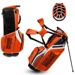 Team Effort NFL Caddie Carry Hybrid Bag -Famous Golf Shop team effort nfl caddie carry hybrid bag cleveland browns itempicture