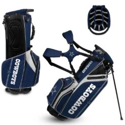 Team Effort NFL Caddie Carry Hybrid Bag -Famous Golf Shop team effort nfl caddie carry hybrid bag dallas cowboys itempicture