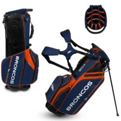 Team Effort NFL Caddie Carry Hybrid Bag -Famous Golf Shop team effort nfl caddie carry hybrid bag denver broncos itempicture