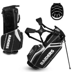 Team Effort NFL Caddie Carry Hybrid Bag -Famous Golf Shop team effort nfl caddie carry hybrid bag las vegas raiders itempicture