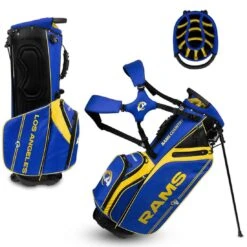 Team Effort NFL Caddie Carry Hybrid Bag -Famous Golf Shop team effort nfl caddie carry hybrid bag los angeles rams itempicture