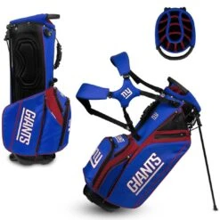 Team Effort NFL Caddie Carry Hybrid Bag -Famous Golf Shop team effort nfl caddie carry hybrid bag new york giants itempicture