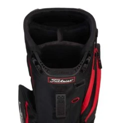Titleist 2022 Players 4 Stand Bag -Famous Golf Shop titleist 2021 players 4 stand bag black black red top cuff
