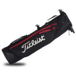 Famous Golf Shop -Famous Golf Shop titleist 2021 premium carry bag black red white