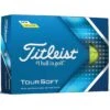 Titleist Tour Soft Yellow Personalized Golf Balls