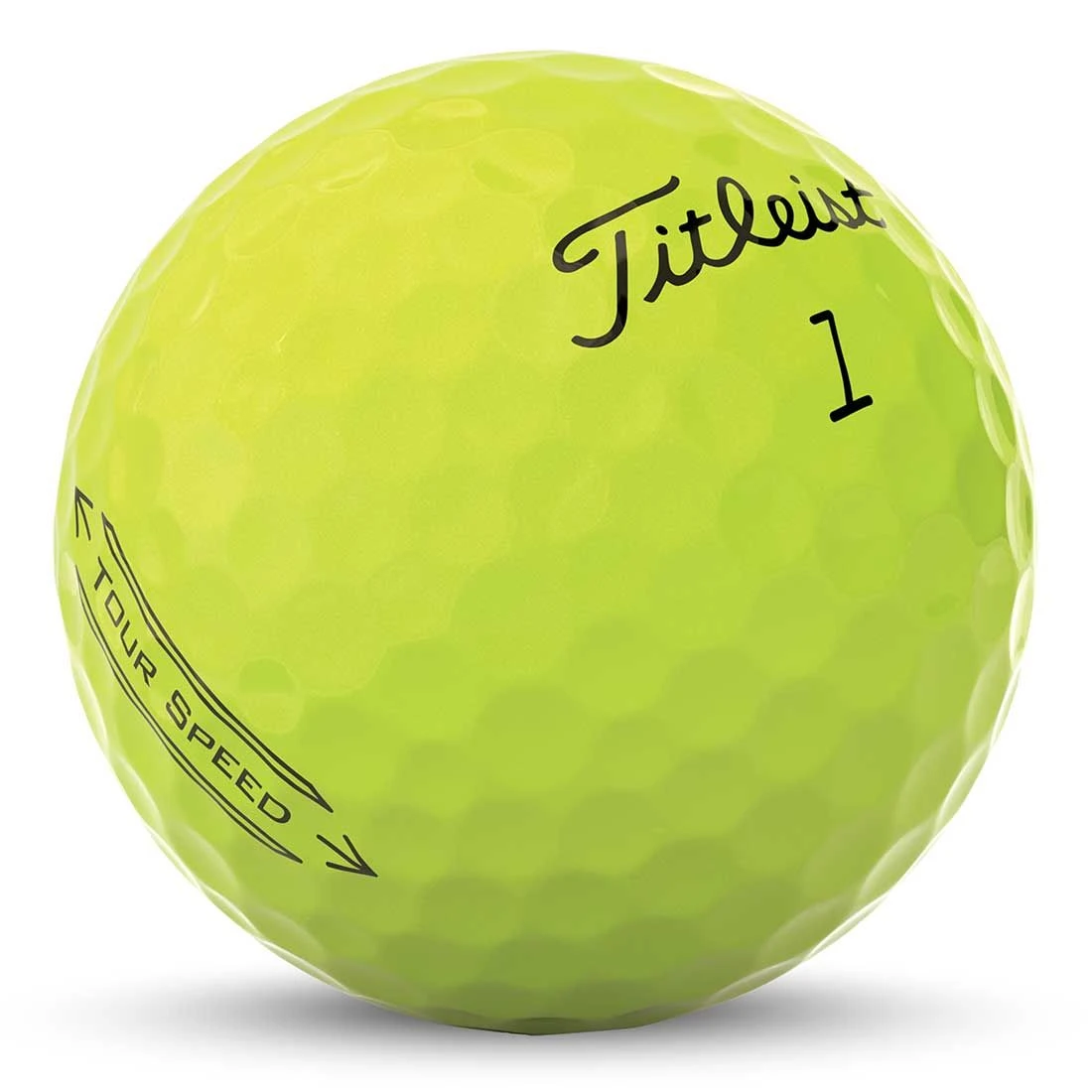 Titleist Tour Speed Yellow Personalized Golf Balls 2 Titleist Tour Speed Yellow Personalized Golf Balls - Image 2
