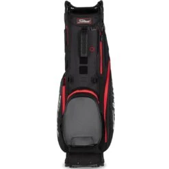 Titleist Hybrid 5 Stand Bag -Famous Golf Shop titleist 2023 hybrid 5 stand bag black black red handle itempicture