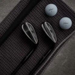 Titleist Vokey SM9 Jet Black Premium Wedge -Famous Golf Shop titleist vokey sm9 premium jet black wedge studio1 itempicture